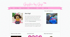 Desktop Screenshot of gigglesbygigi.com